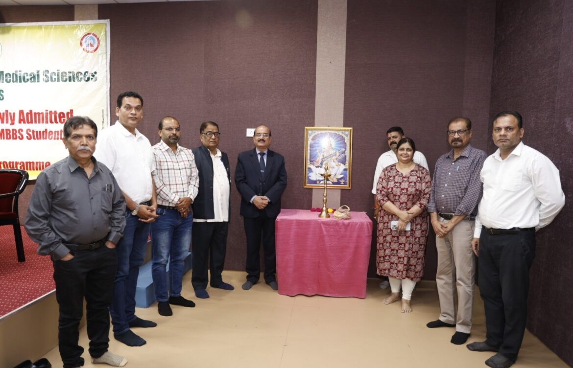 Welcoming the bright minds stepping into the world of medicine