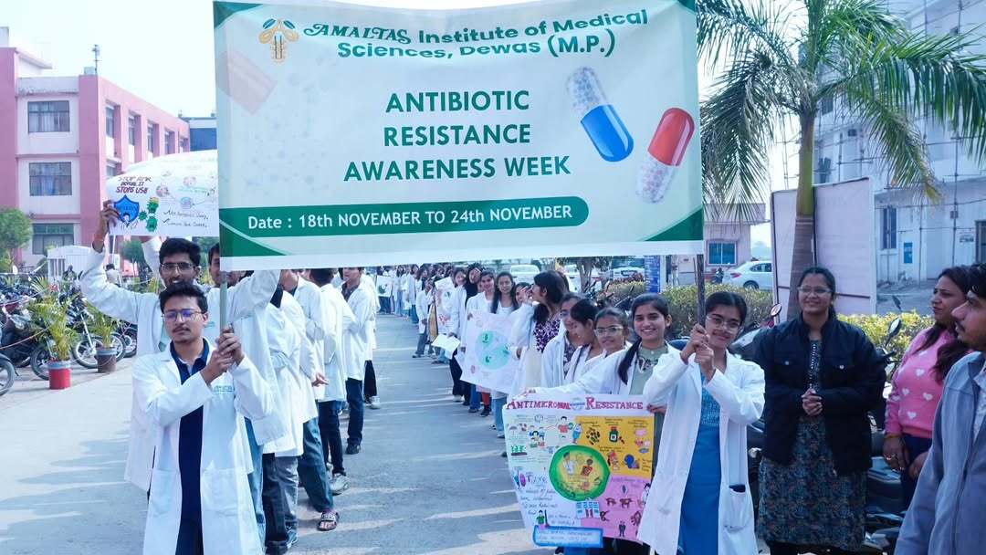 विश्व एंटीमाइक्रोबियल रेजिस्टेंस (AMR) जागरूकता सप्ताह