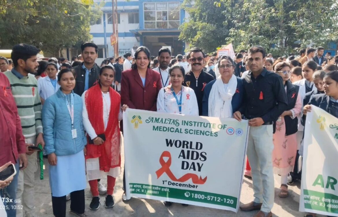 AIDS Awareness Rally by Amaltas on World AIDS Day